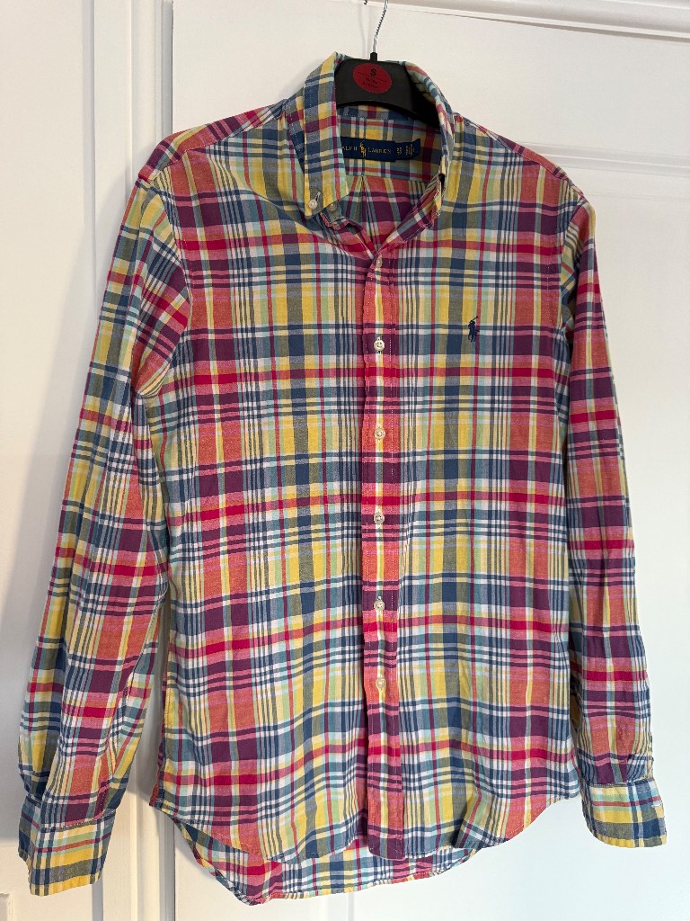 POLO RALPH LAUREN Tartan cotton shirt Used few times Excellent condition (look like new)