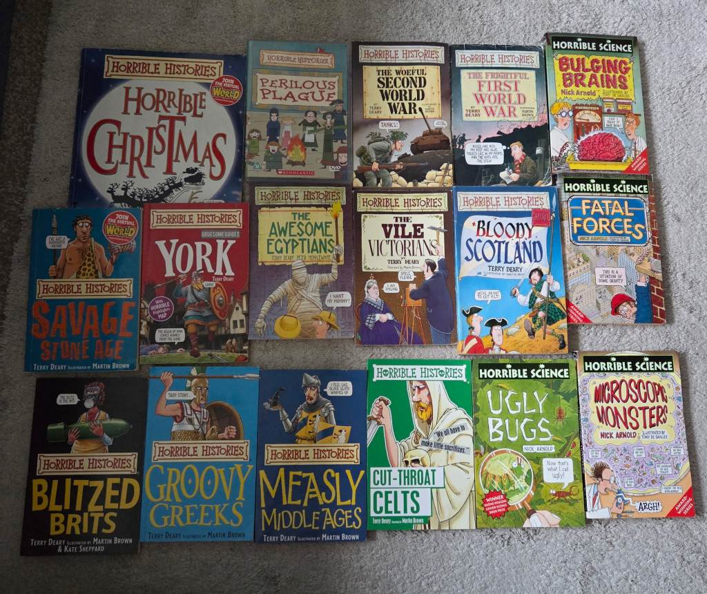 Horrible History/Science Book Bundle