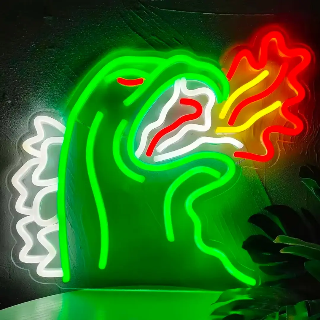 Godzilla Inspired LED Neon Light