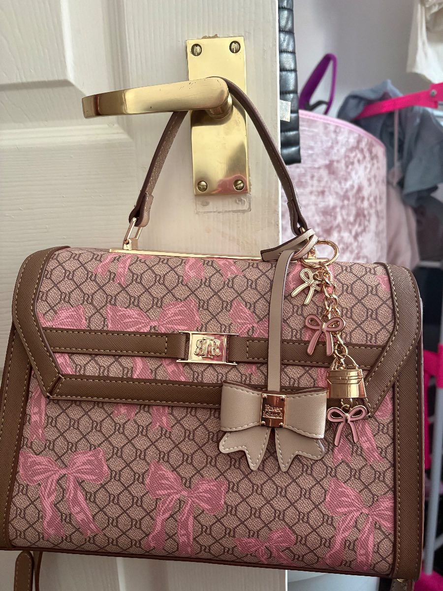 River Island bow bag