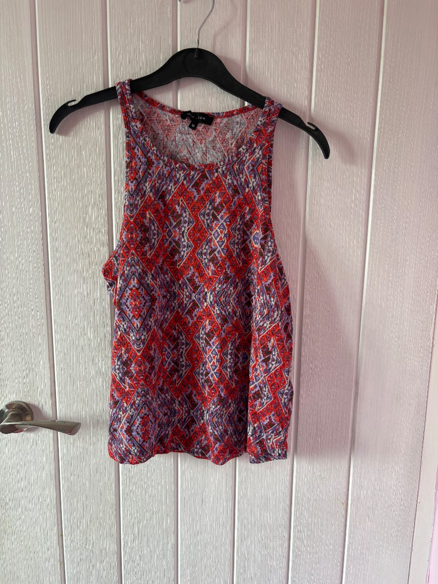 New look Patterned Sleeveless Top
