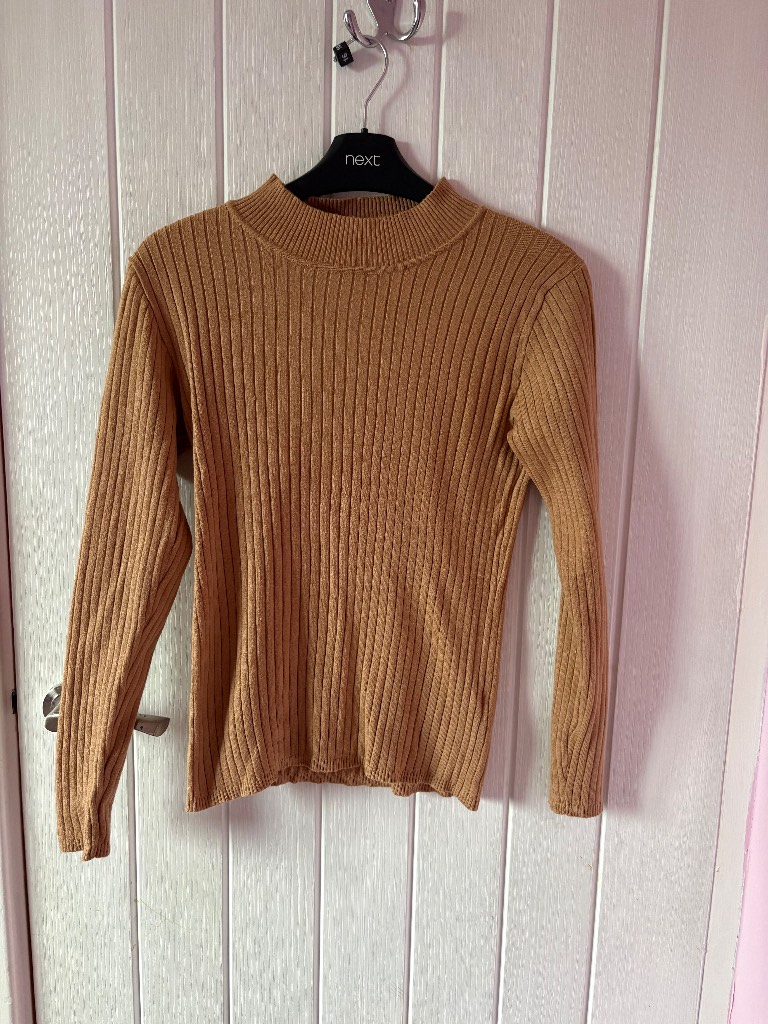 Primark brown Ribbed long sleeve