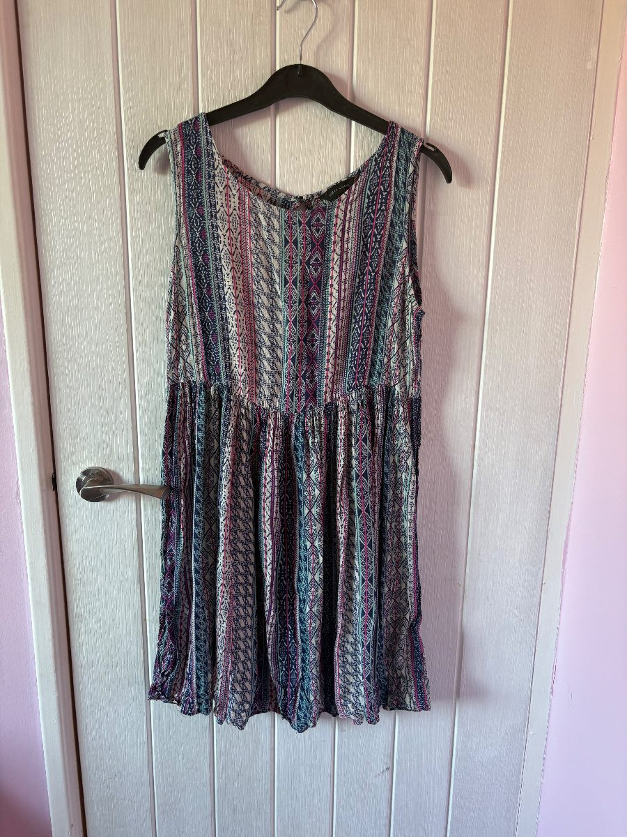 New Look Smock Dress Size 10 Very Good Condition Worn Once