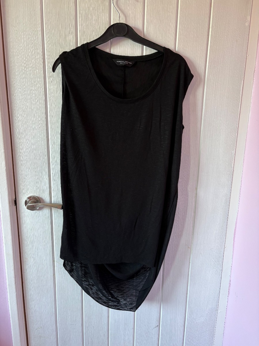 Dorothy Perkins Sleeveless Top Size 10 Very Good Condition