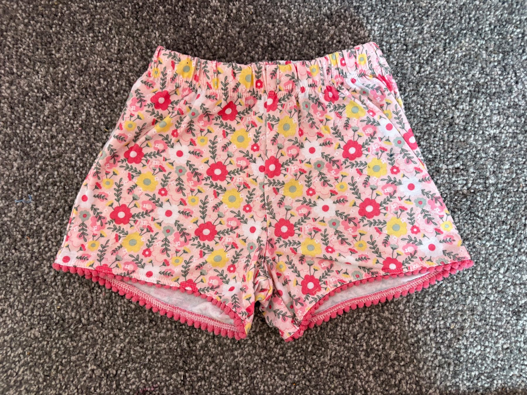 Disney pink Floral Shorts
