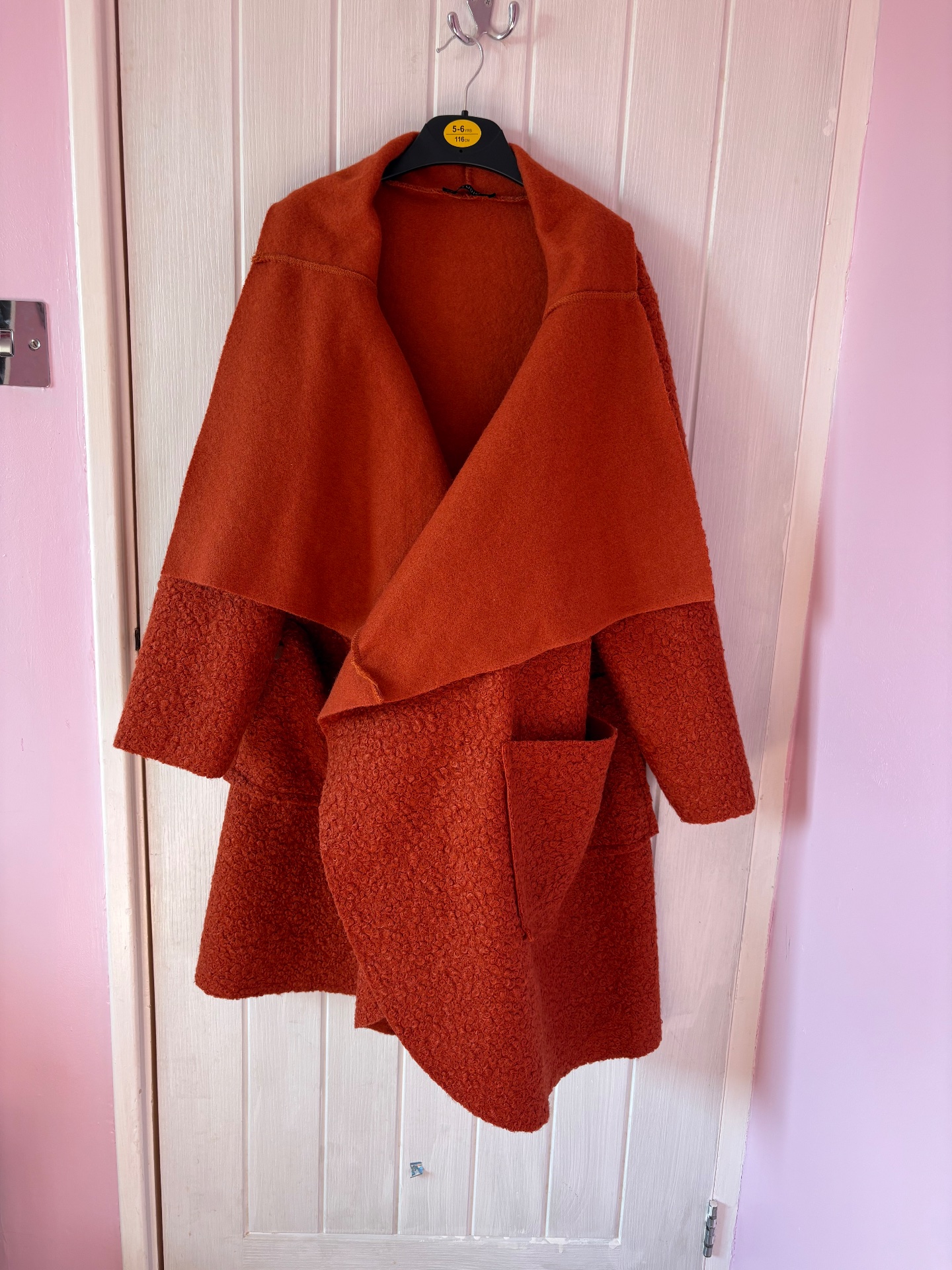 Studio burnt orange coat