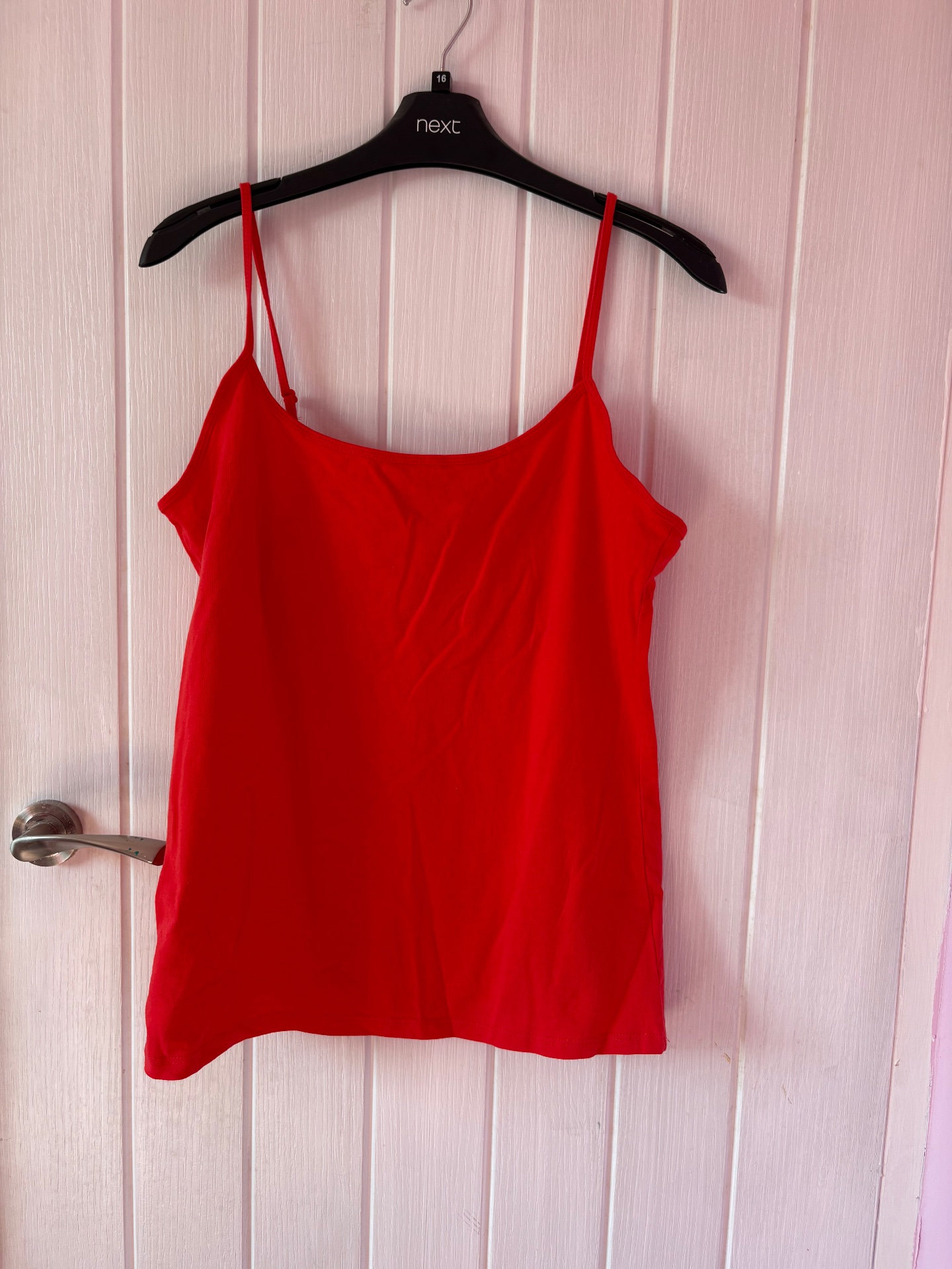 Primark red cami