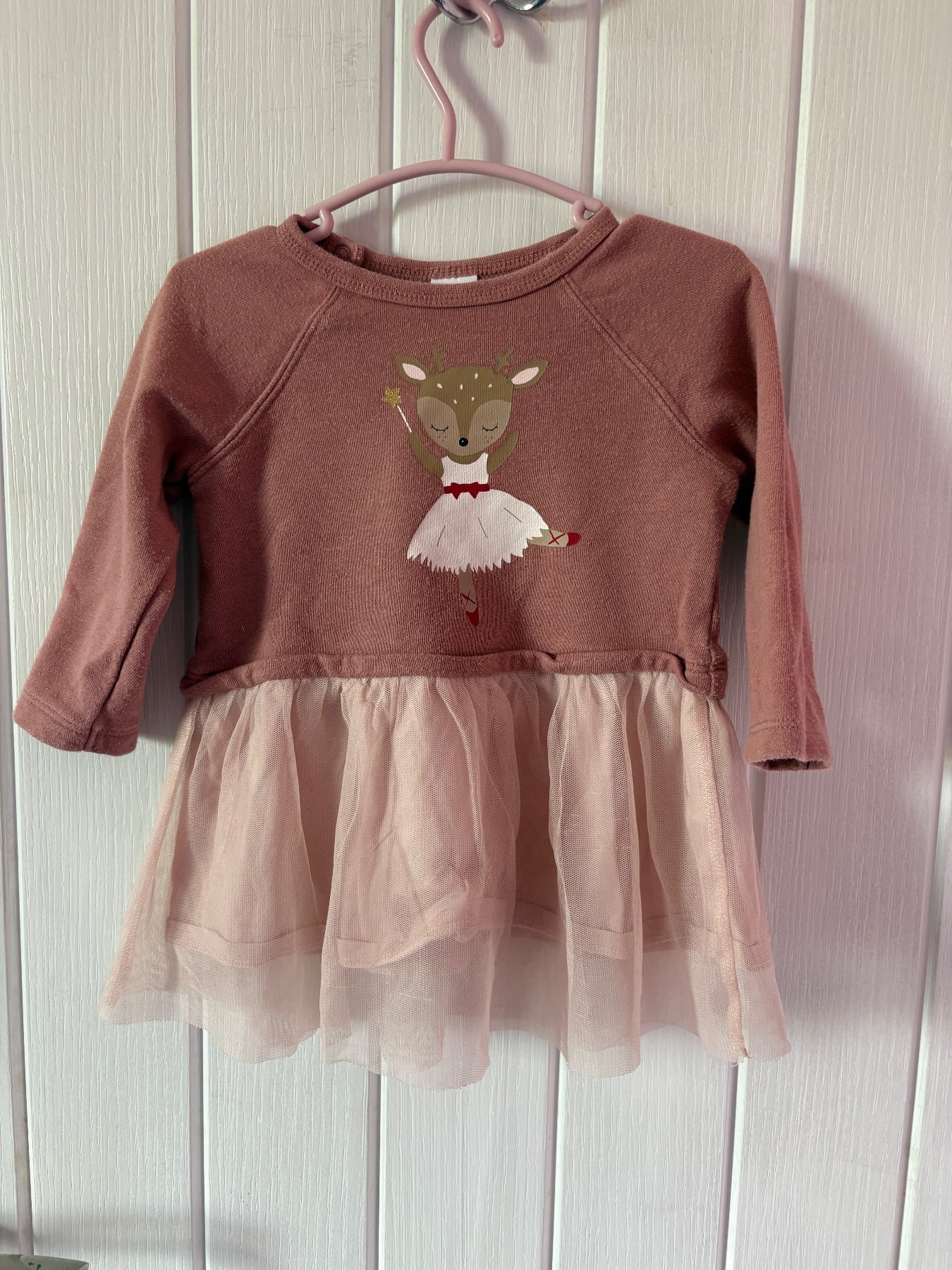 H&M raindeer tutu dress