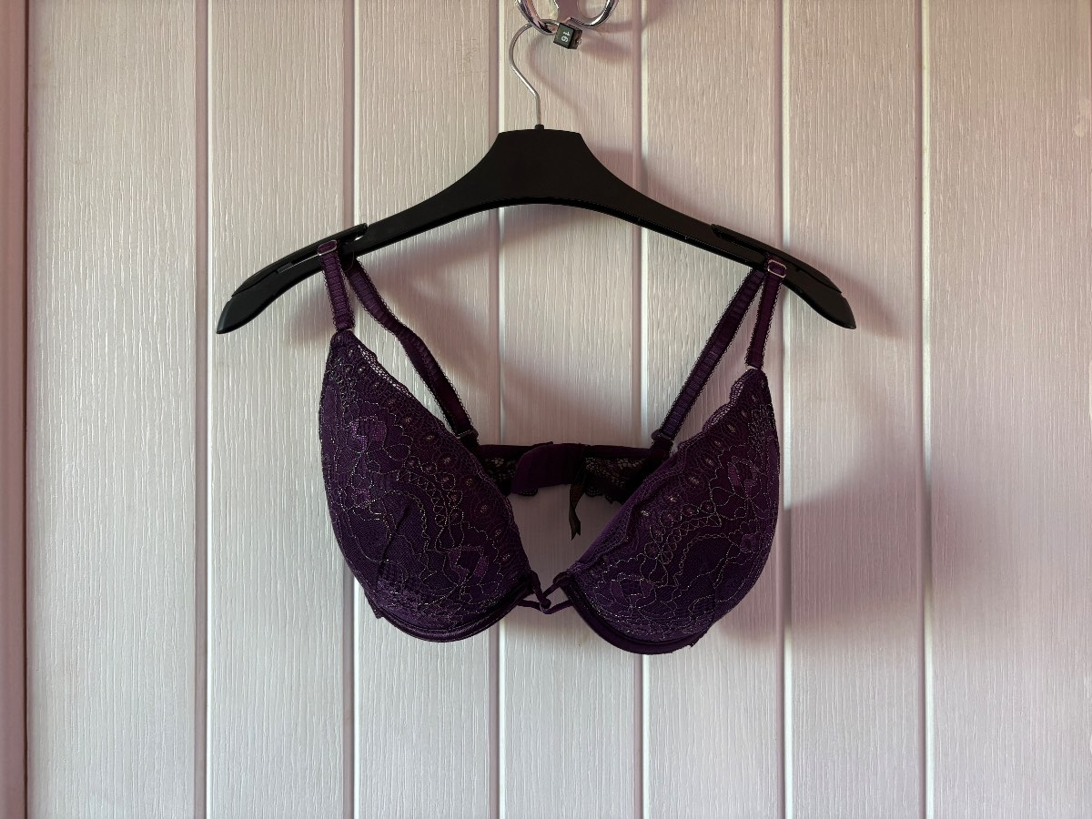 Secret Possessions Women's Purple Padded Underwired