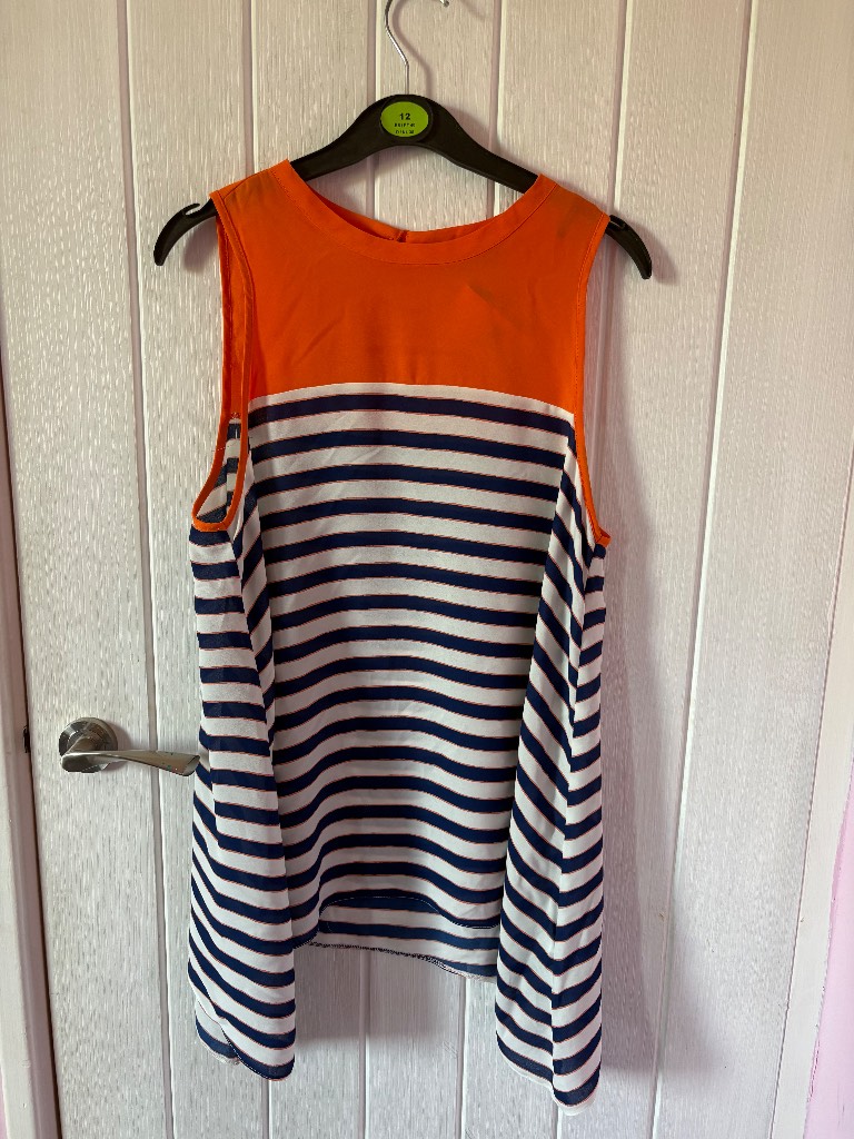 Dorothy Perkins striped sleeveless top