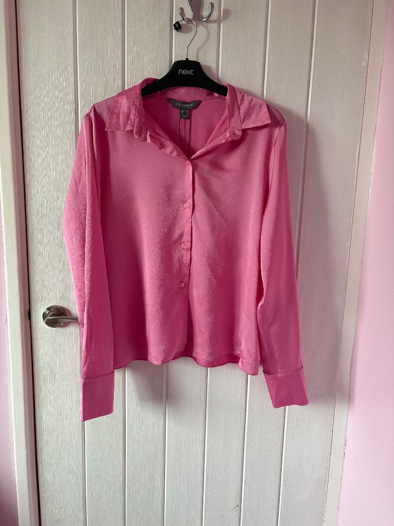 Primark Pink satin Shirt