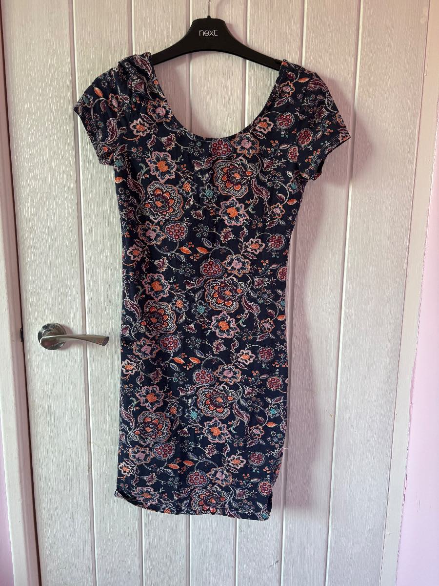 New Look navy  floral  Dress