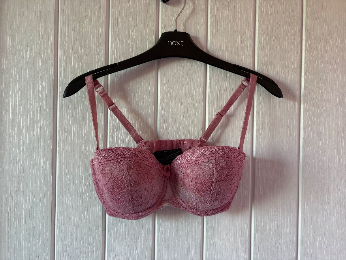 New Look Rose Pink Bra Size 34D Underwired