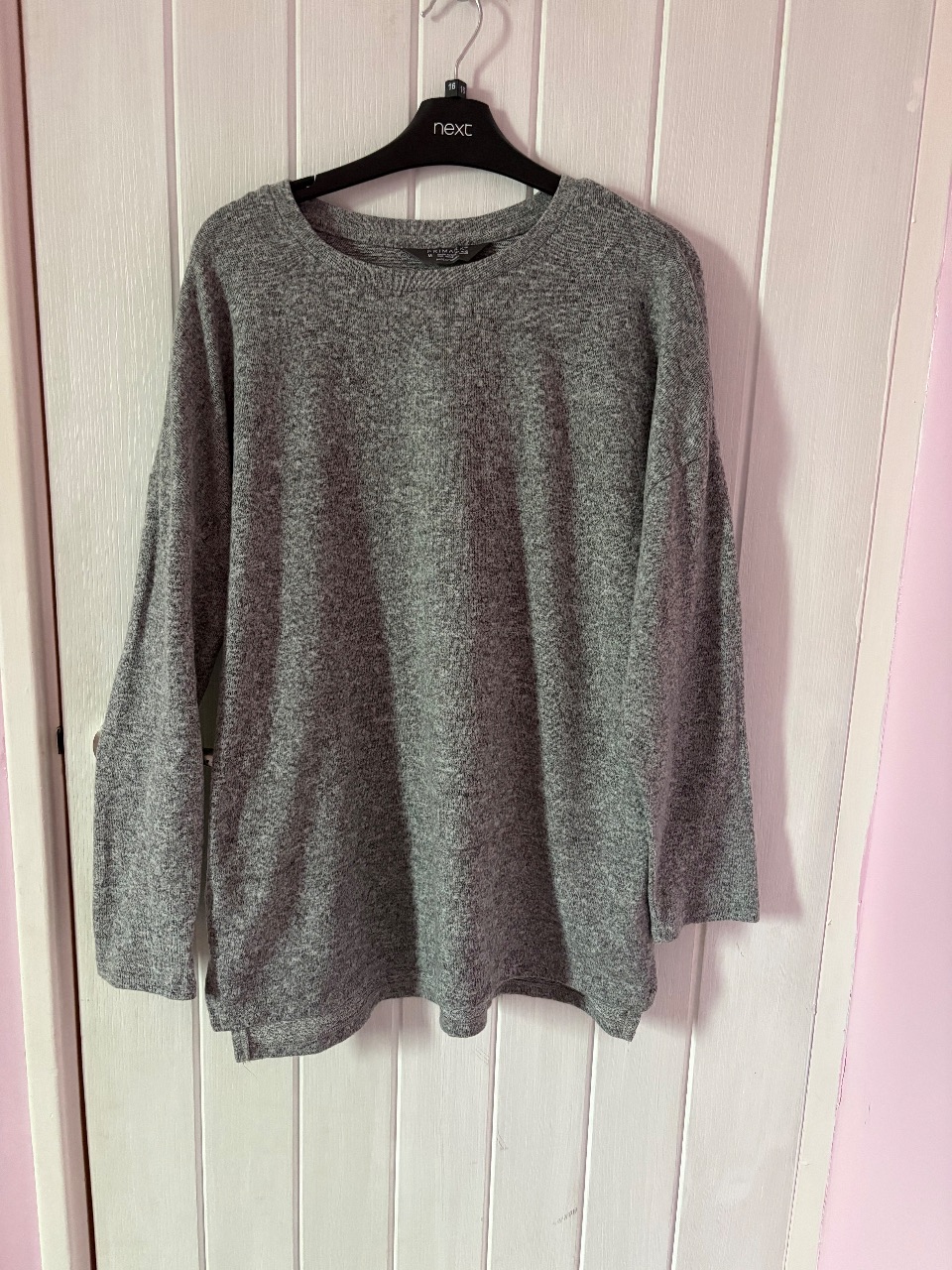 Primark grey marl jumper