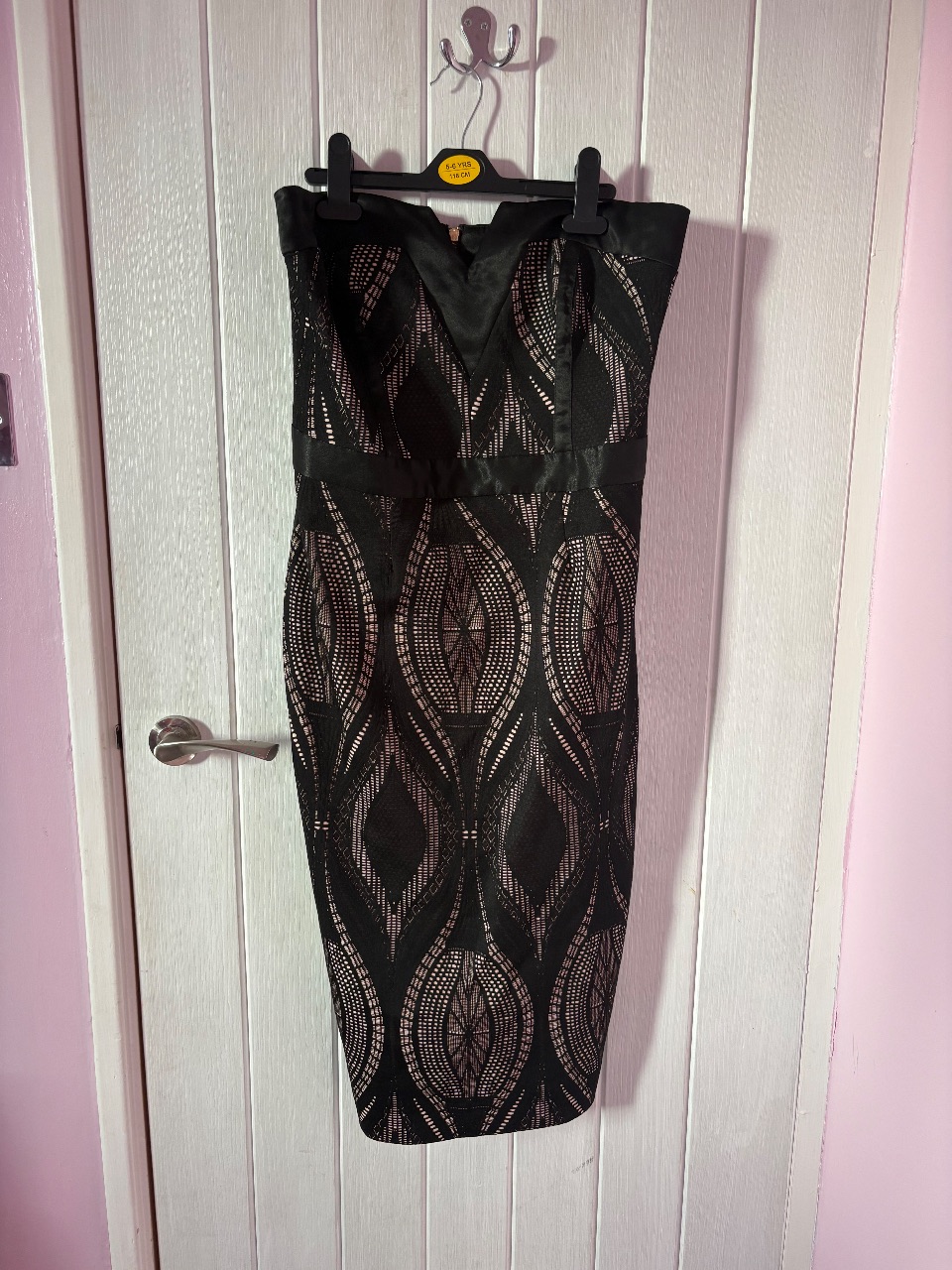 River Island Black Lace Dress