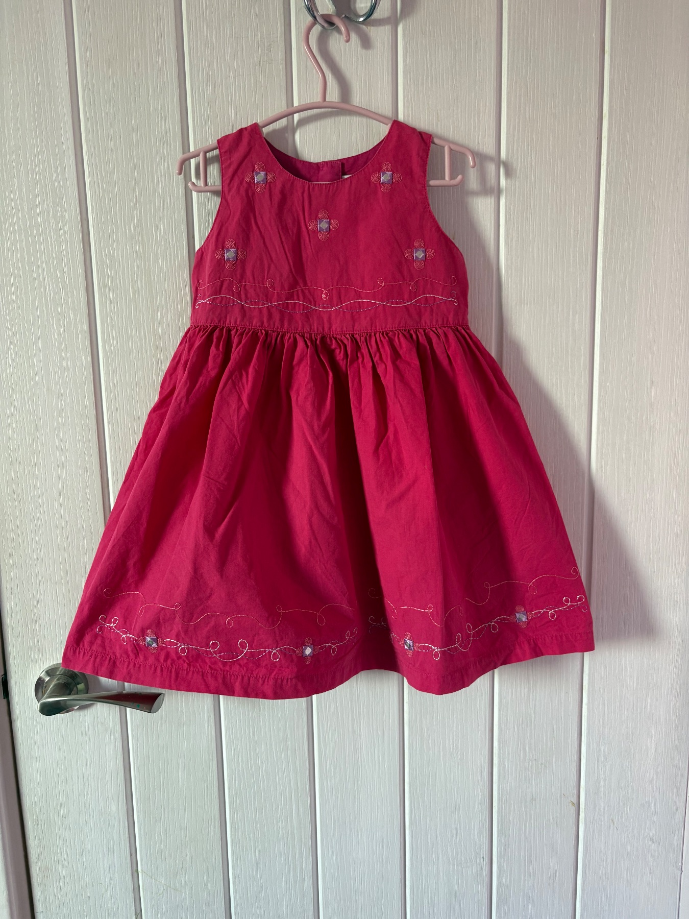 Next pink Party Dress 12-18 Months Great Condition