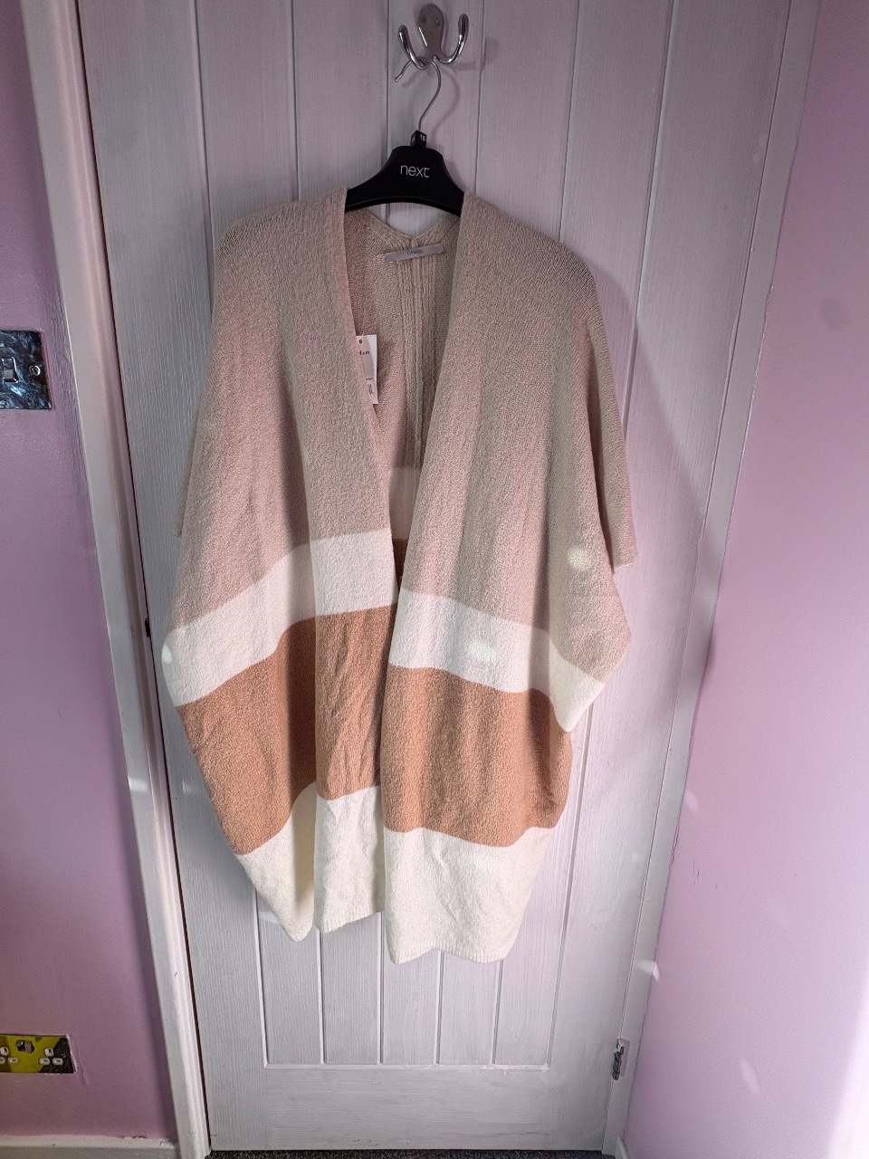 George Colour Block Longline Cardigan