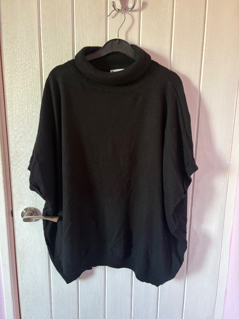 Next black knitted  Cowl Neck Jumper