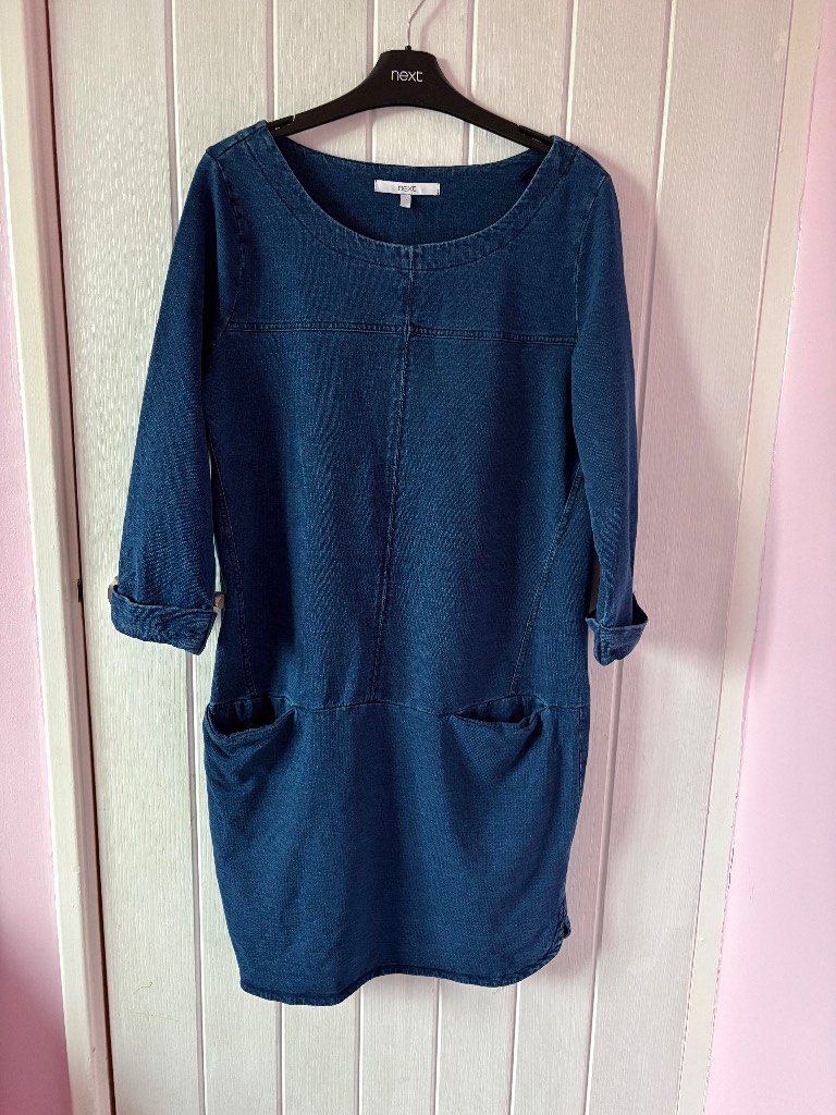Next Denim Dress NWT