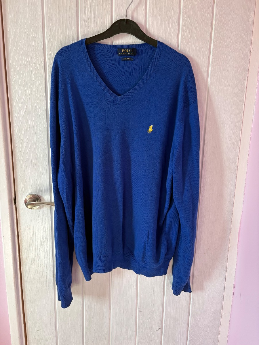 Ralph Lauren v neck jumper