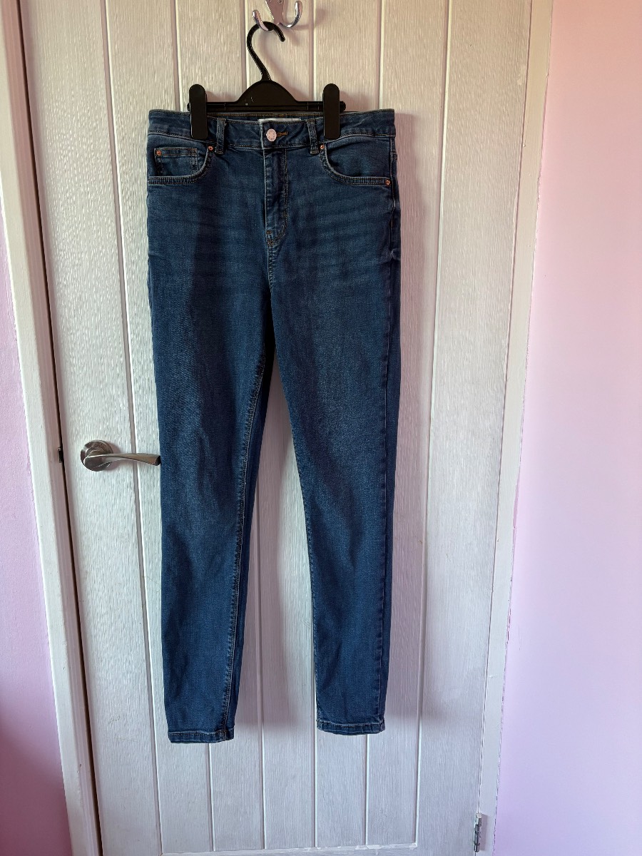 Primark Denim Blue Jeans Size 12 very good condition