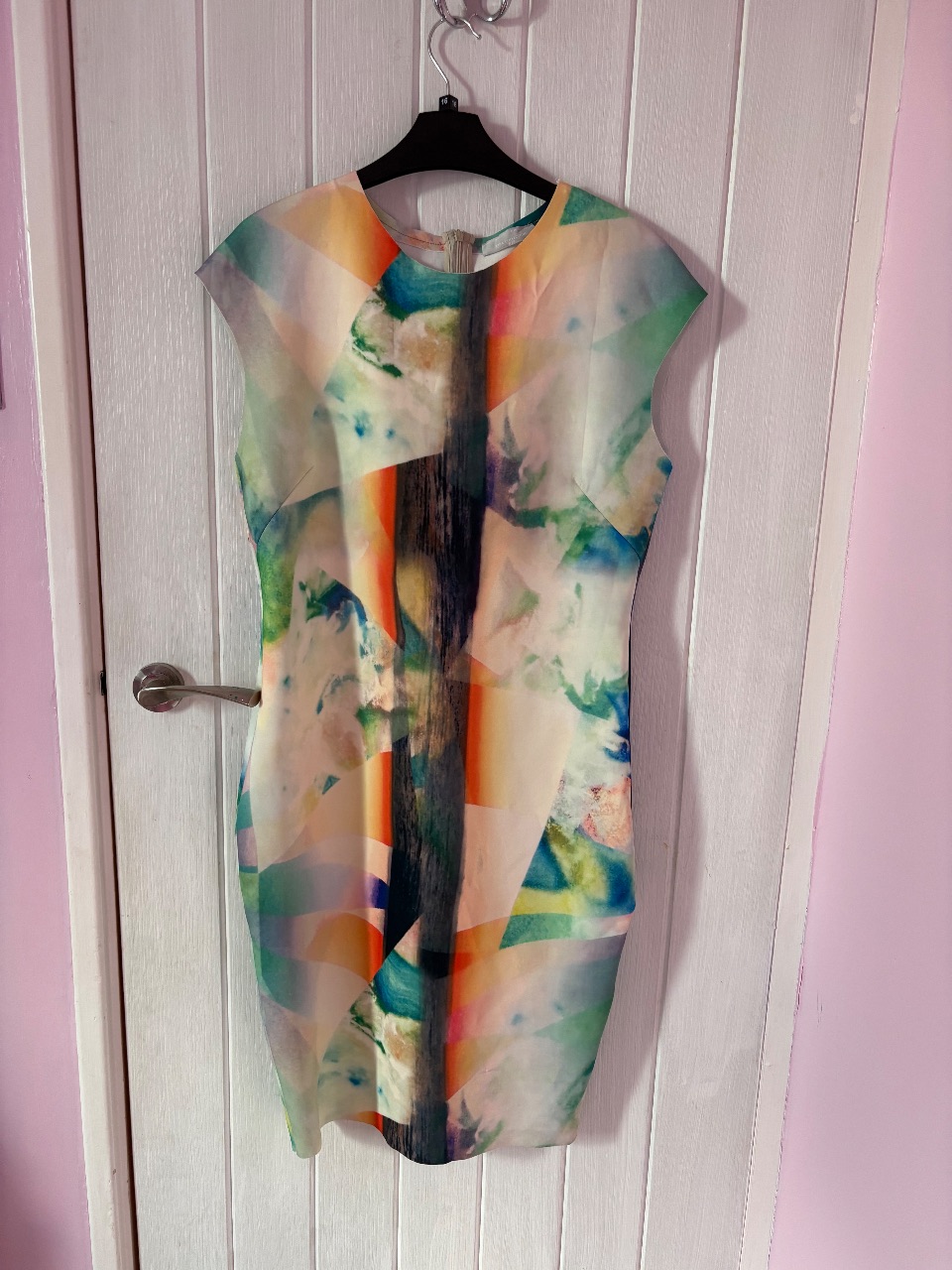 Zara Abstract Print Dress