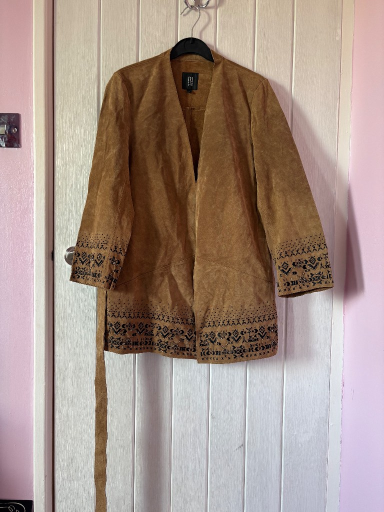 River Island Tan boho  Jacket