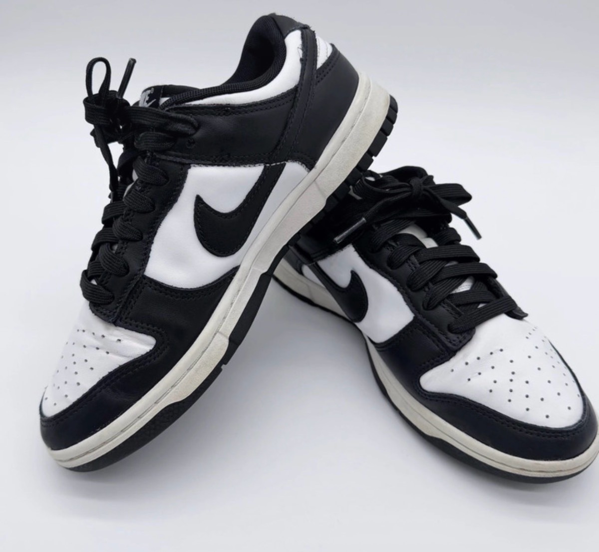 Nike Dunk Low Panda Black White Trainers UK 6 EU 39 DD1391-100