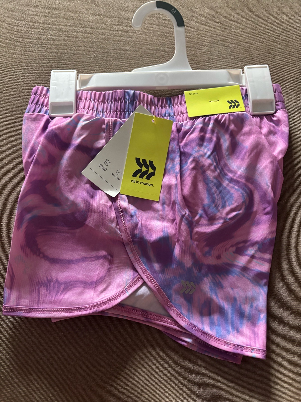 All in motion size M gym shorts with built in knickers