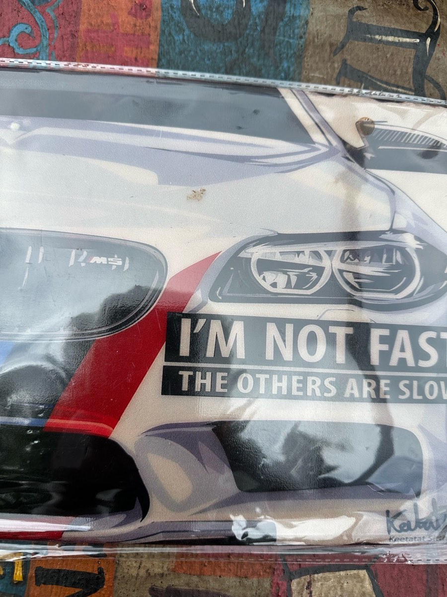BMW metal sign