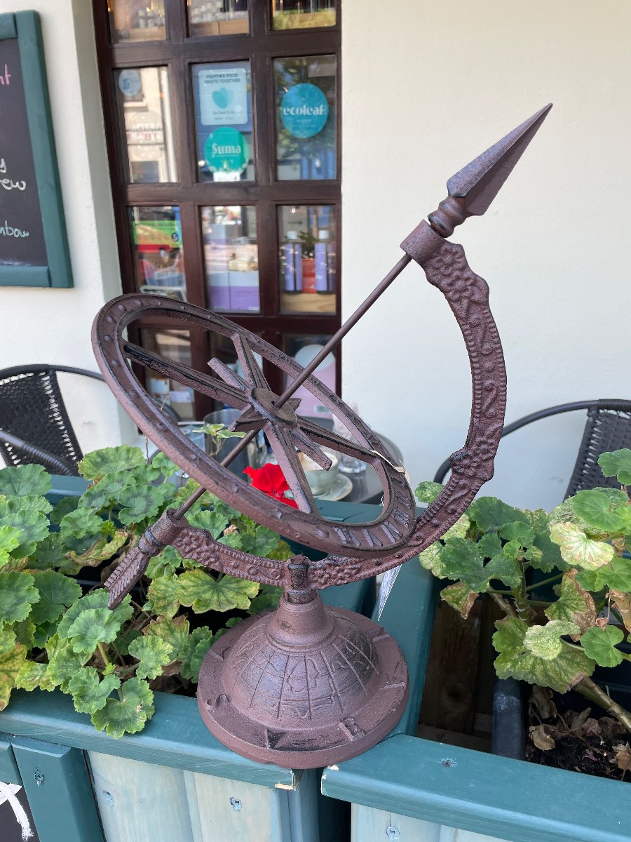 Sundial cast iron