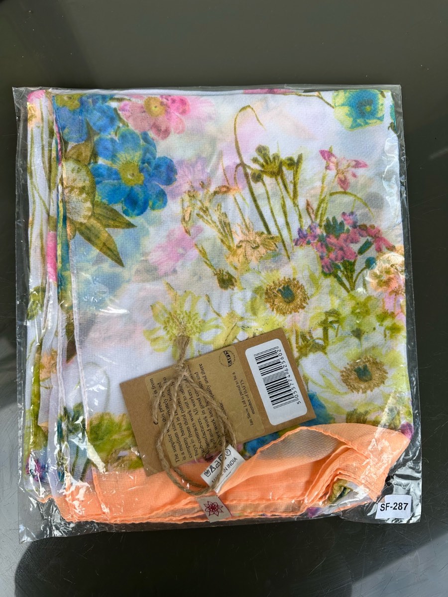 Floral scarf