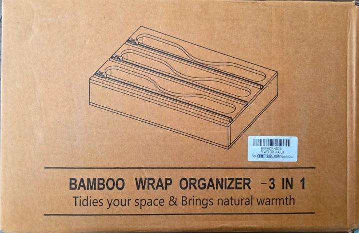 Wrap Dispenser , Plastic Wrap Organizer For Kitchen