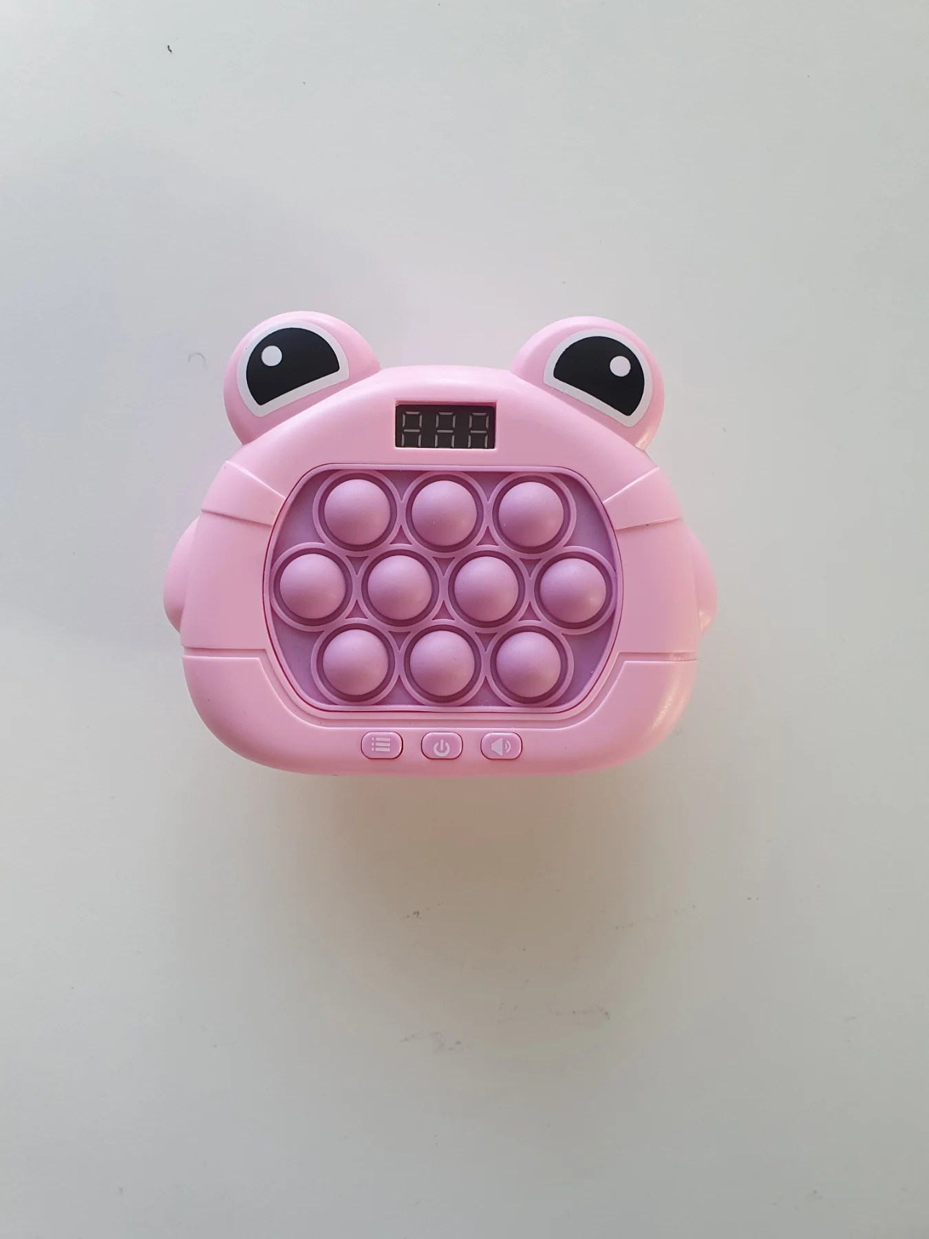 Fast Push Game Fidget Toys Pop Game Handheld Bubble Game Console