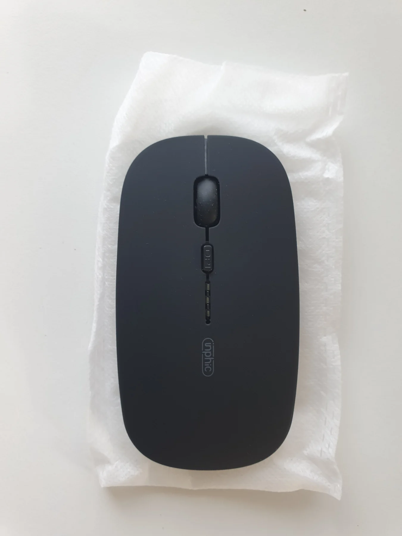 Ultra Slim Wireless Rechargeable Mouse – Silent Click USB C Ergonomic Design
