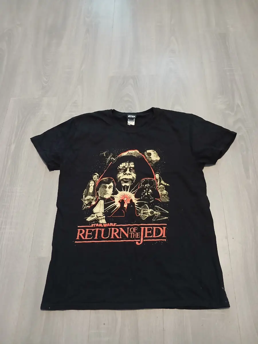 Men's star wars return of the jedi t shirt size large