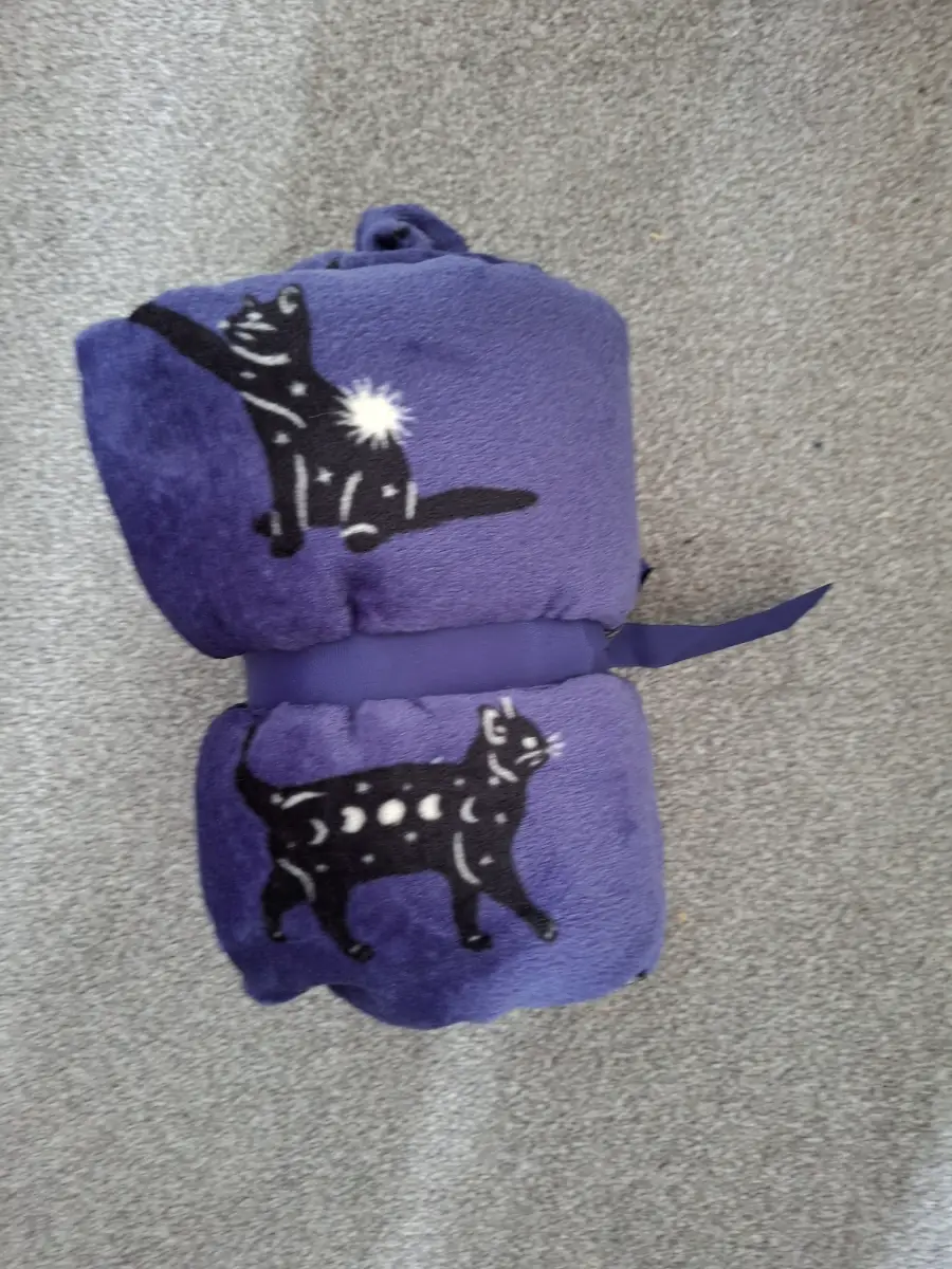 Celestial cat fleece