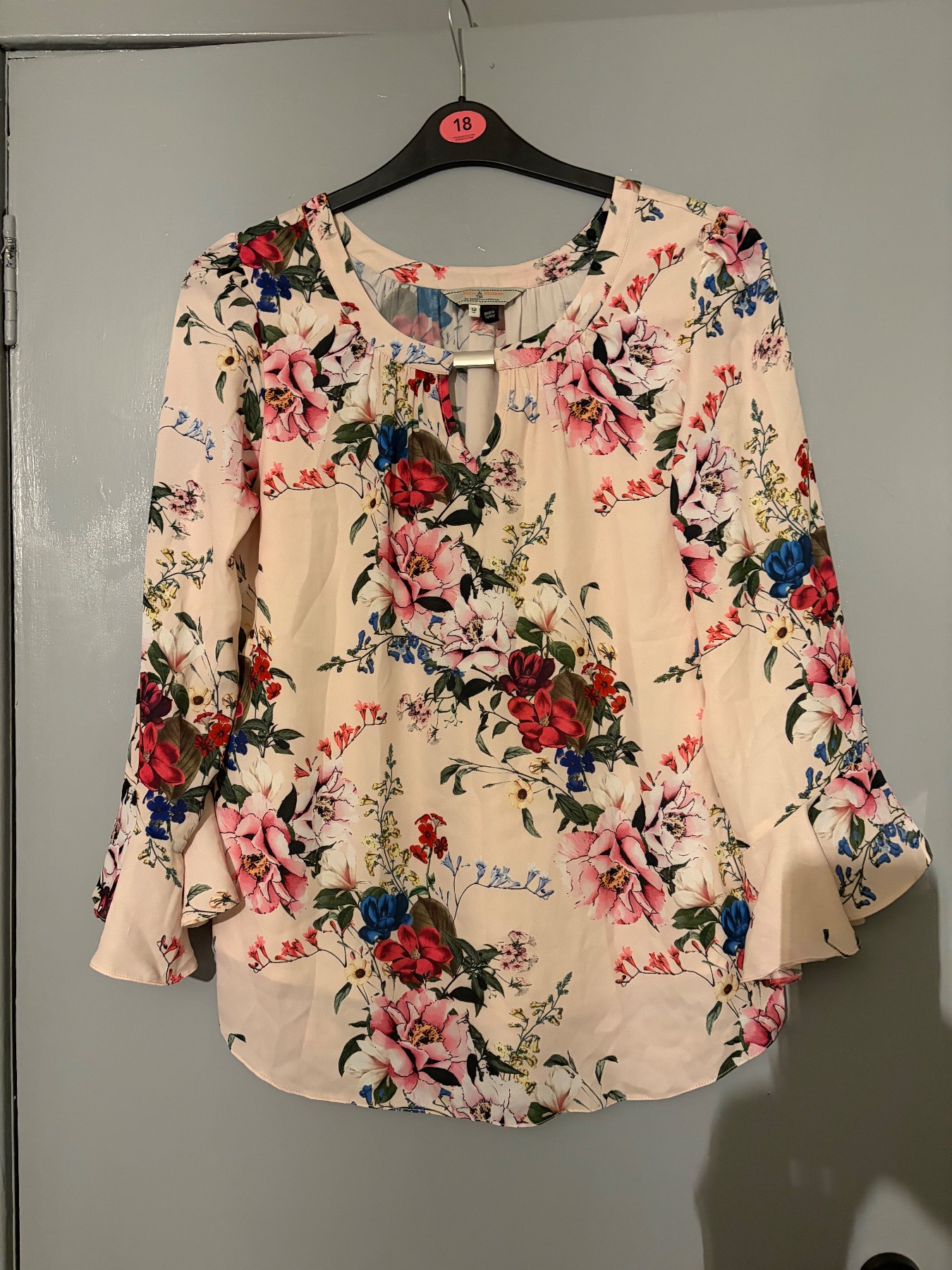 Billie and Blossom Flower Print Blouse