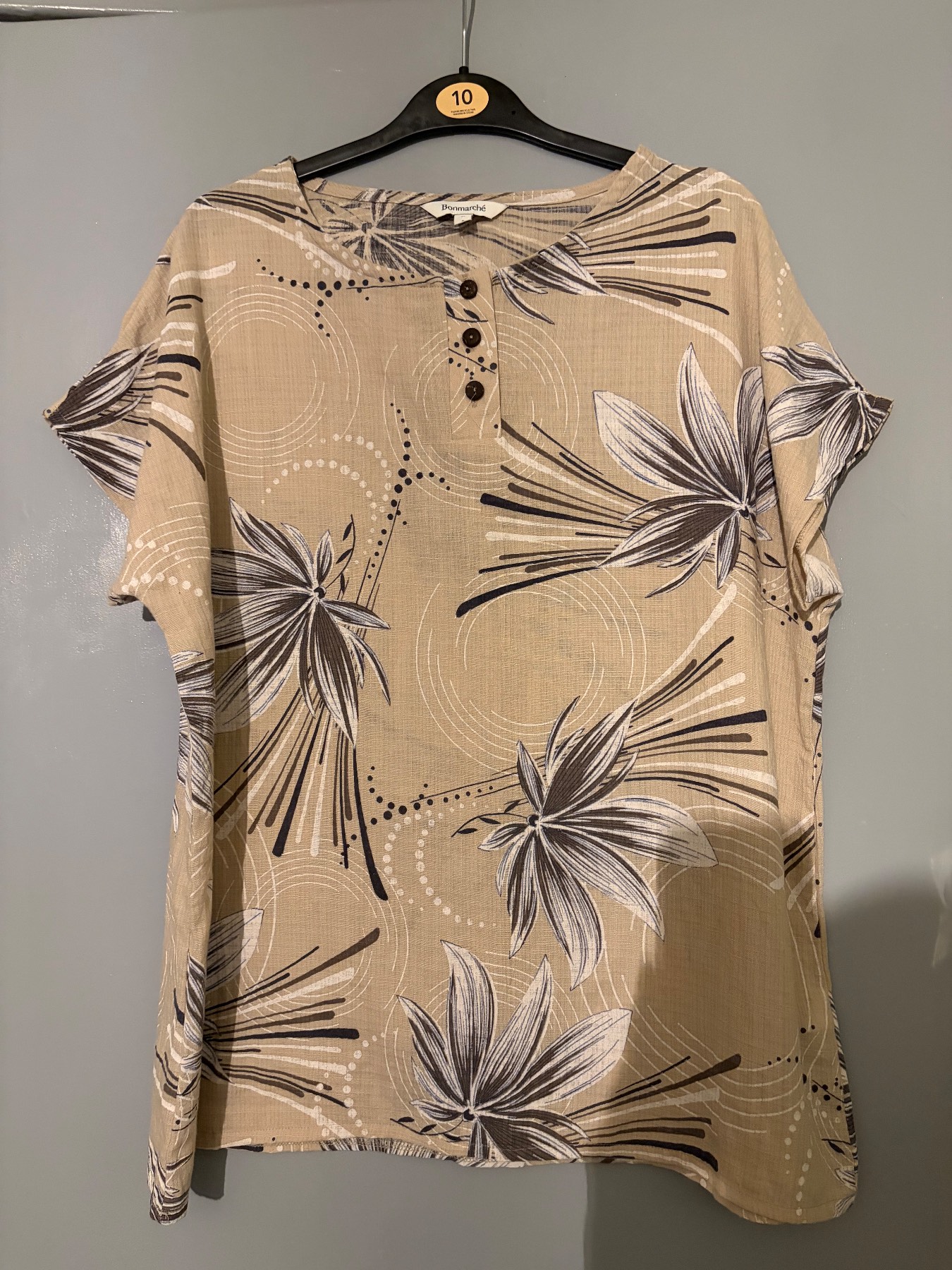 Bonmarche Flower Print T-shirt