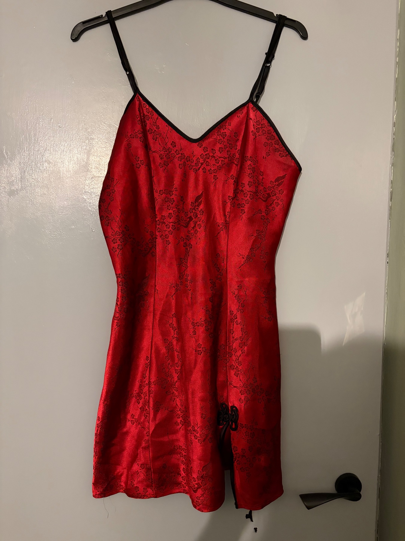 Genuine Vintage C&A Lingerie Slip Dress With Front Split