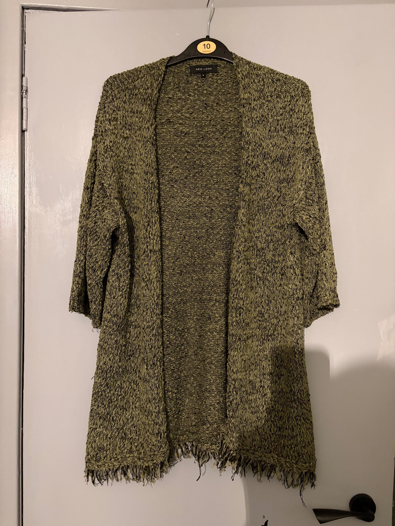 New Look Khaki and Black Cardigan