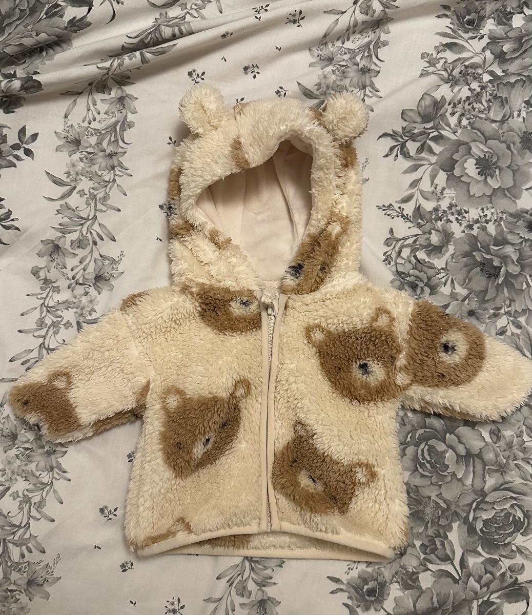 Next Baby Cosy Fleece Jacket with 3D ears