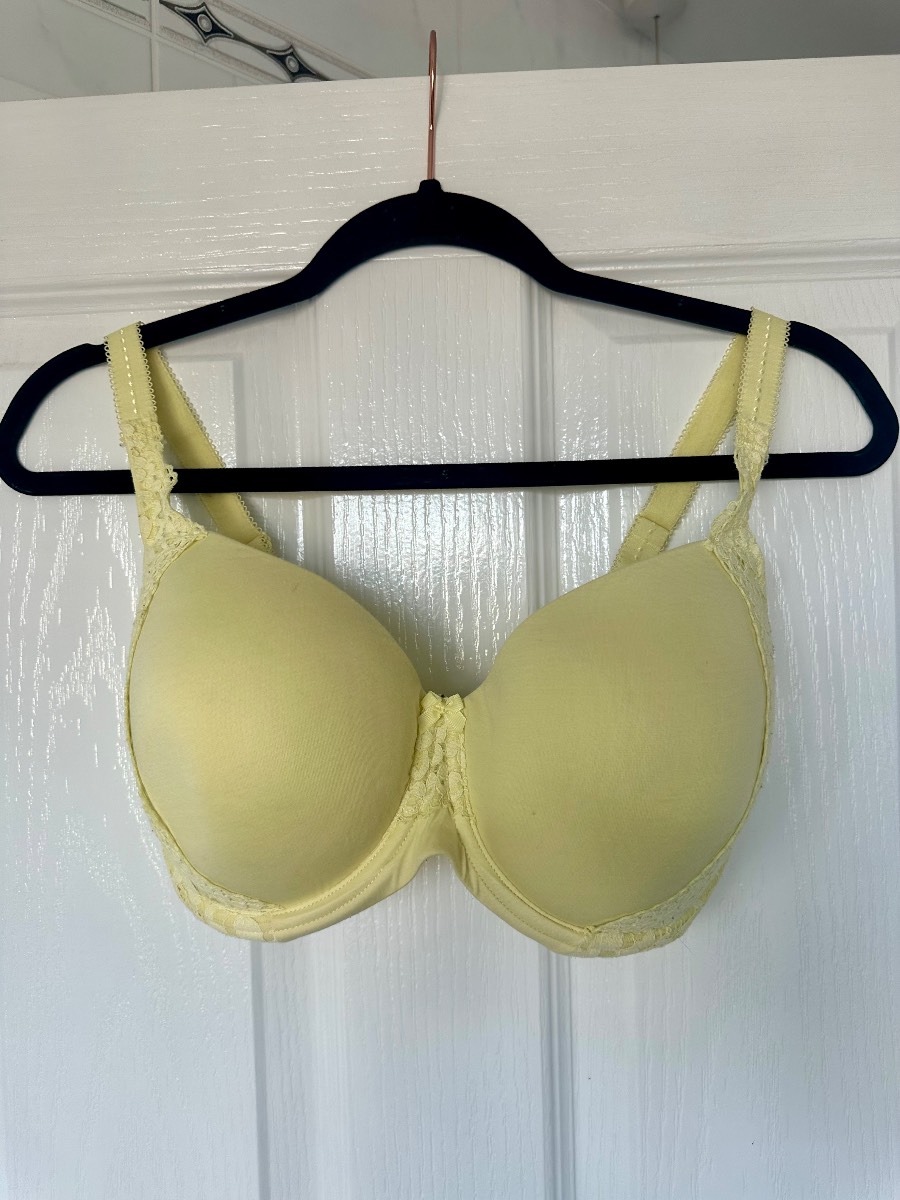 M&S Yellow Padded Bra