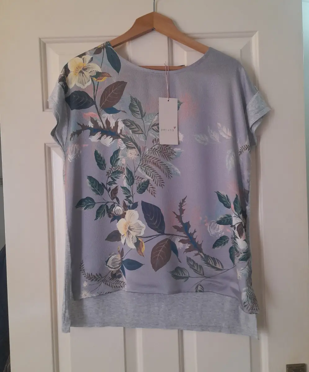 Per Una Marks and Spencer Floral T-Shirt Size 12