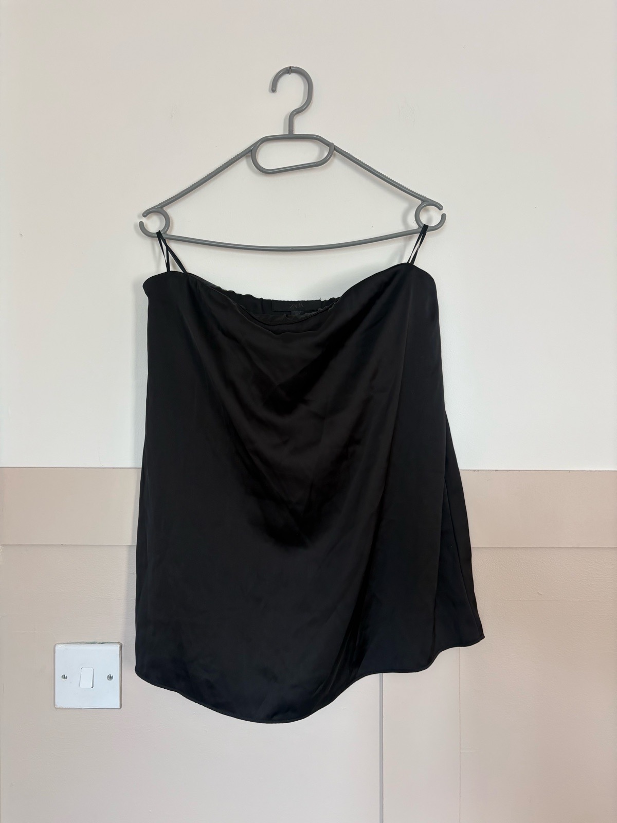 Zara black bandeau top