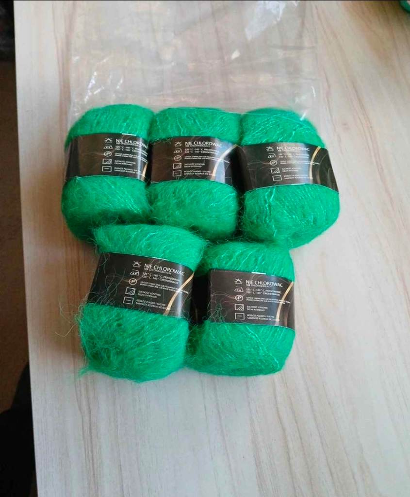 5 x wool yarn mohair