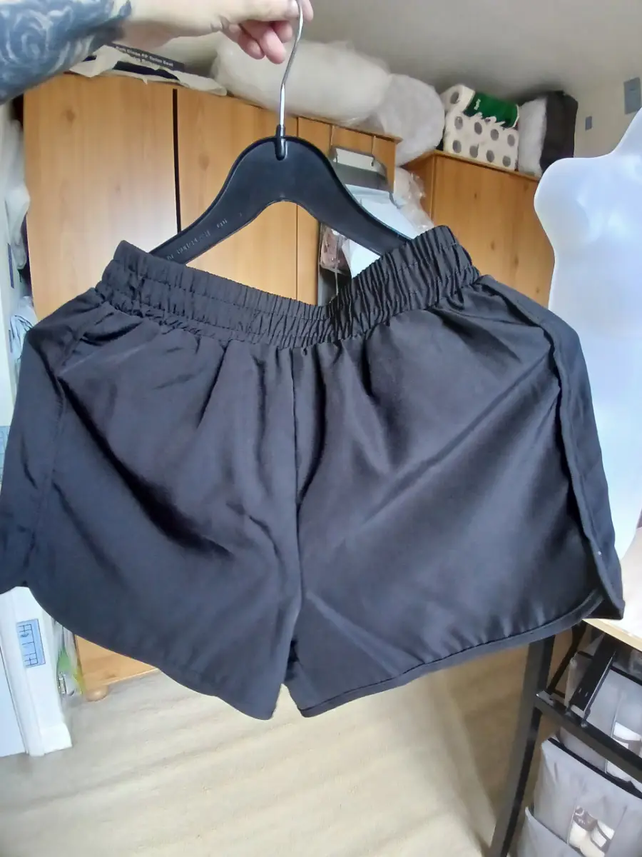 Black shorts ,