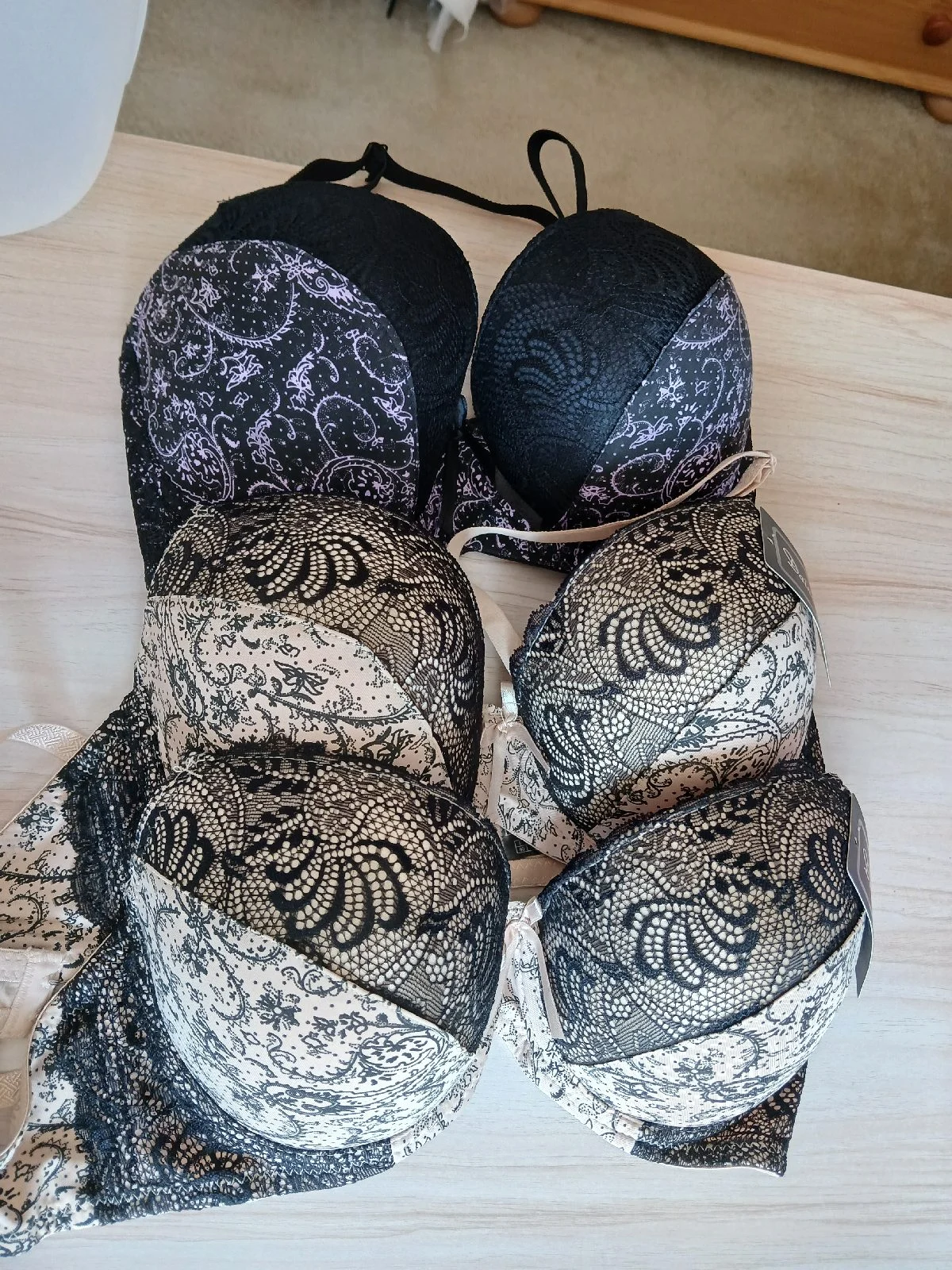 3 x 34DD bra