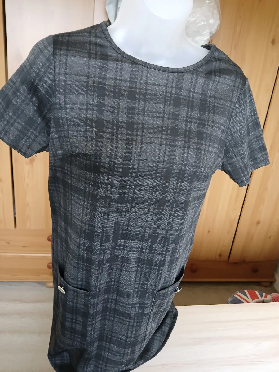 Plaid dress