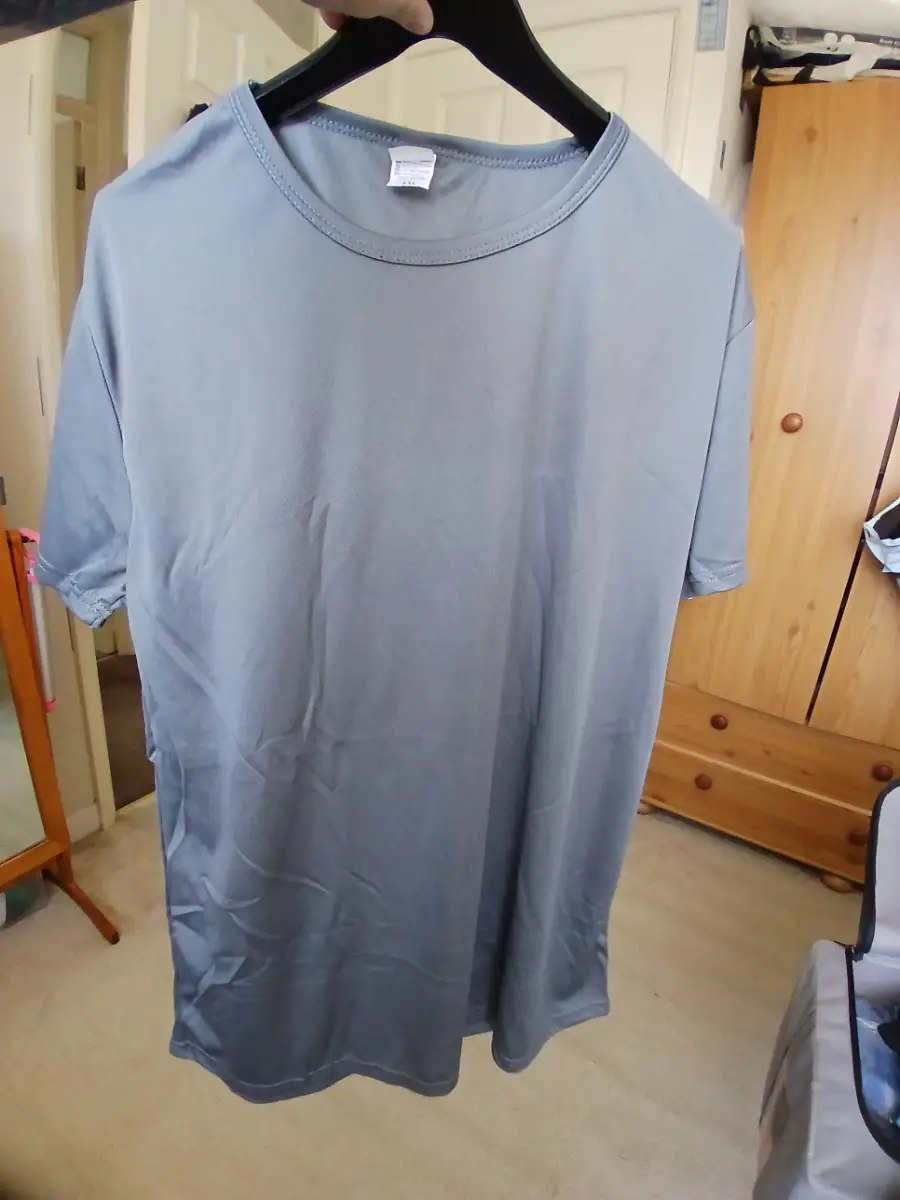 Grey top shirt xxl